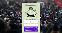 Desktop Screenshot of financefinder.com
